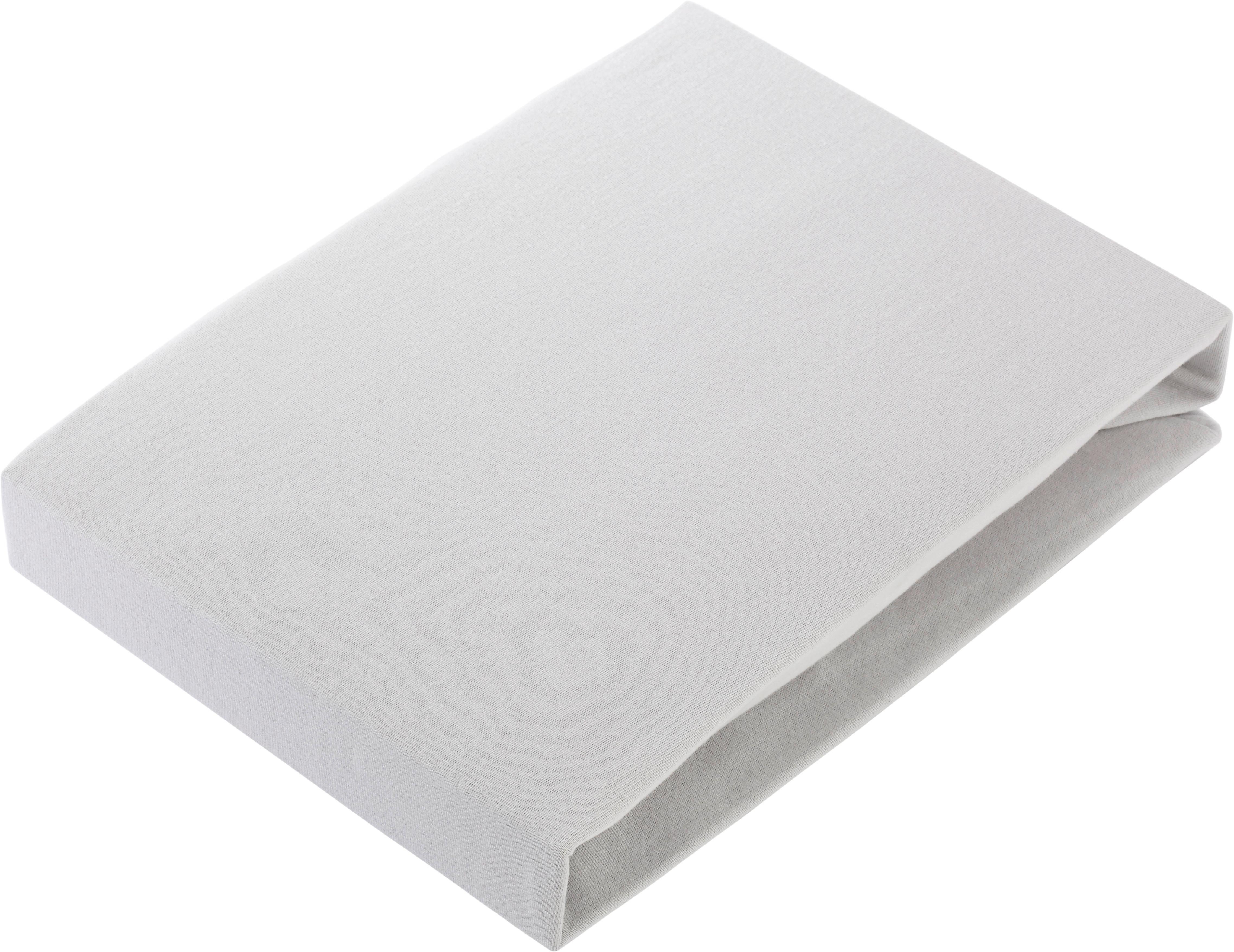 FIXLEINTUCH BASIC - Platinfarben, Textil (150/200cm) - Modern Living