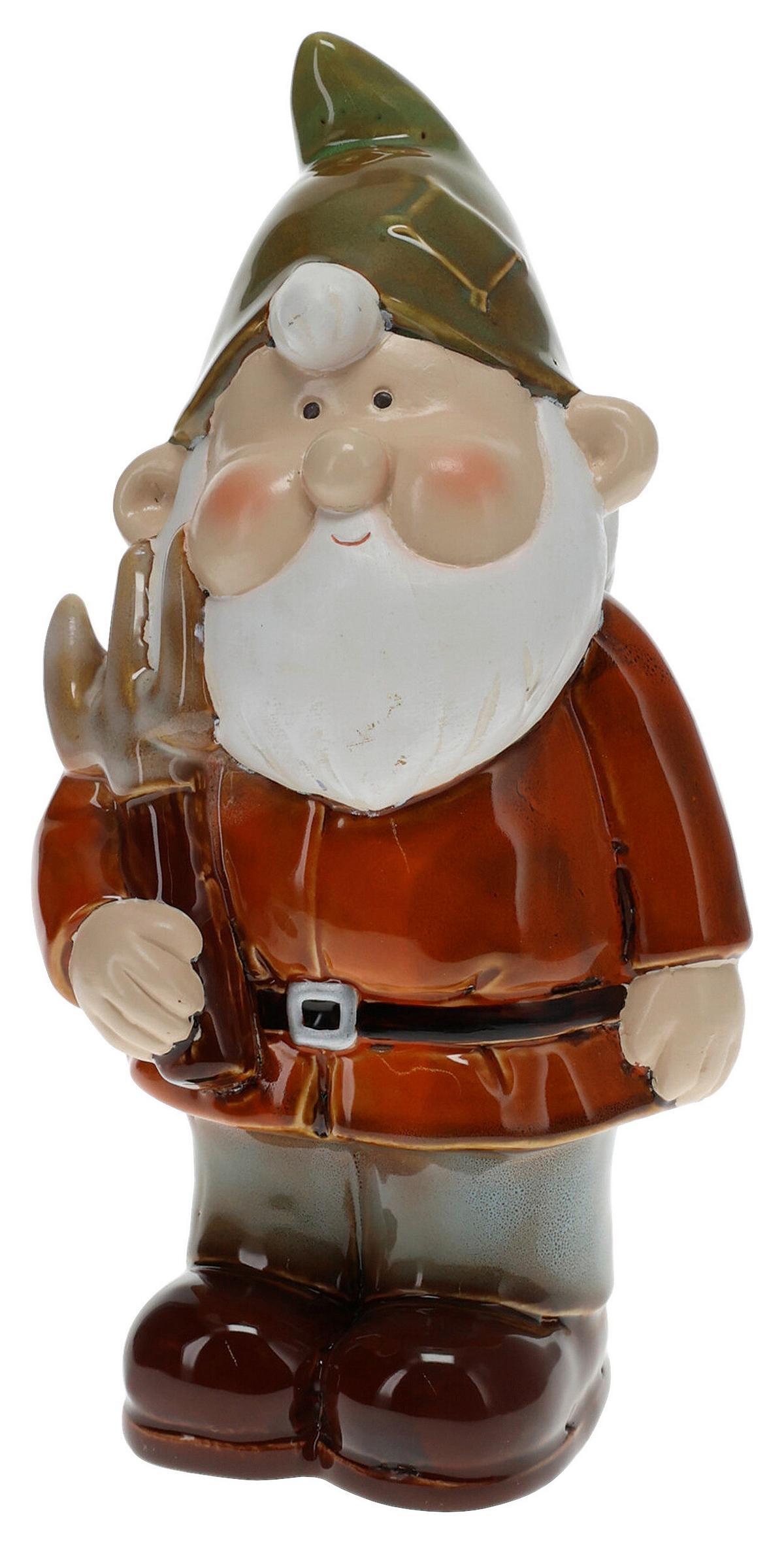 Dekor Törpe Dwarf - L - kerámia (14,5/10,5/27,5cm)