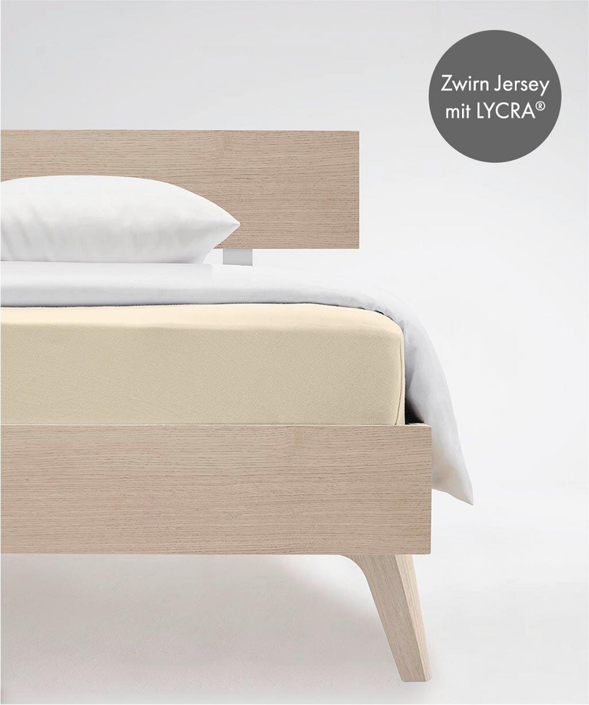 Fixleintuch Q 4000 80 - Beigebraun, Basics, Textil (120/210cm) - Fleuresse