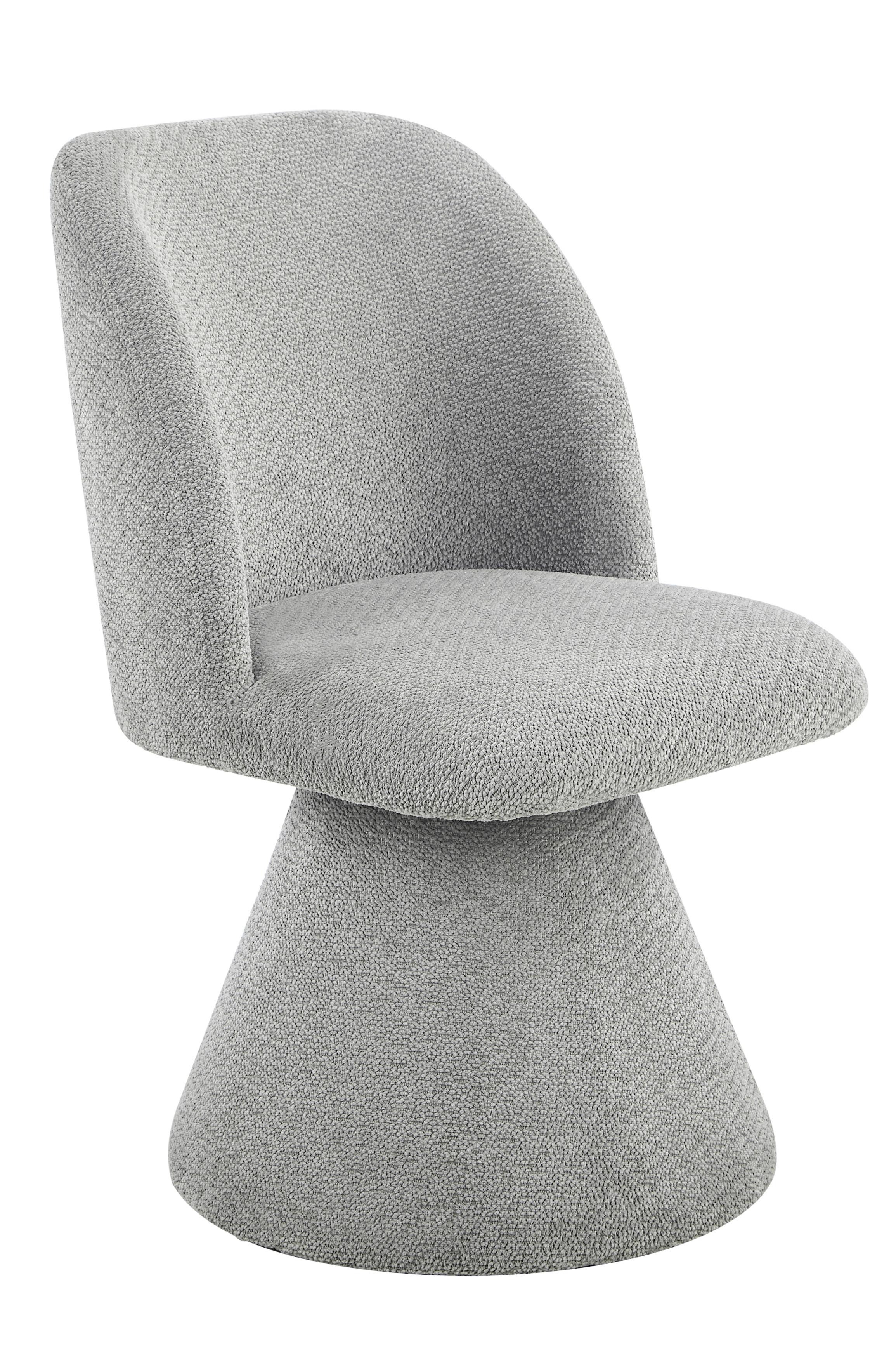 STUHL-SET BARI II S 2ER-SET - Grau, MODERN, Textil/Metall (54/84/61cm) - MID.YOU