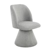 STUHL-SET BARI II S 2ER-SET - Grau, MODERN, Textil/Metall (54/84/61cm) - MID.YOU