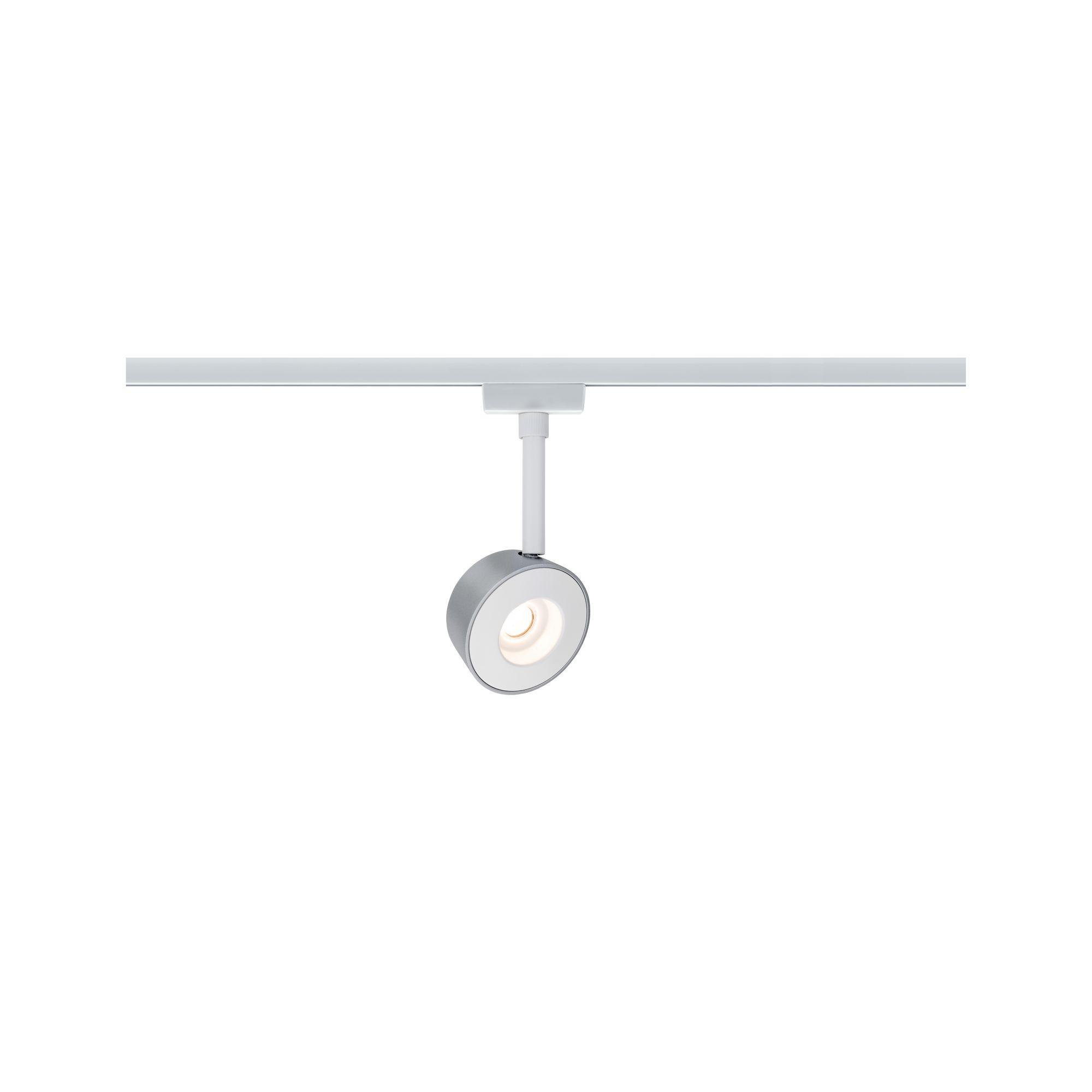 Schienensystem-Strahler Spot Pellet max. 4 Watt - Chromfarben/Weiß, Design, Metall (8/18/4cm) - Paulmann