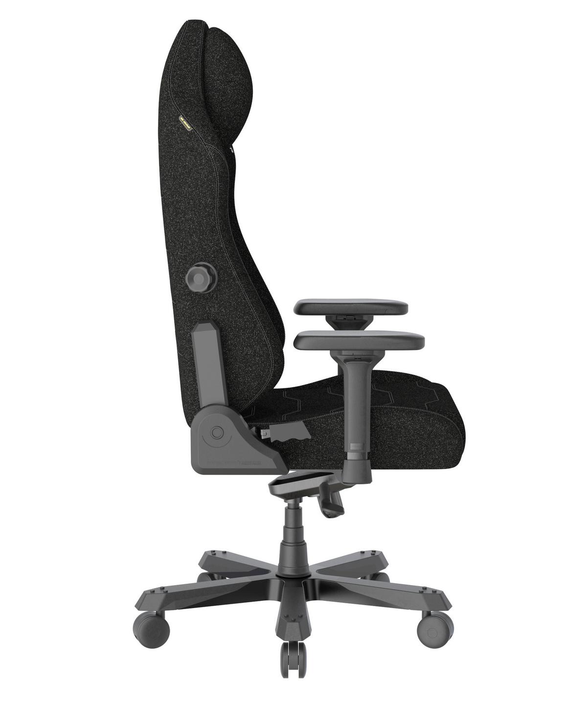 Gamingstuhl Master Schwarz - Schwarz, KONVENTIONELL, Textil/Metall (70/133/70cm) - Dxracer