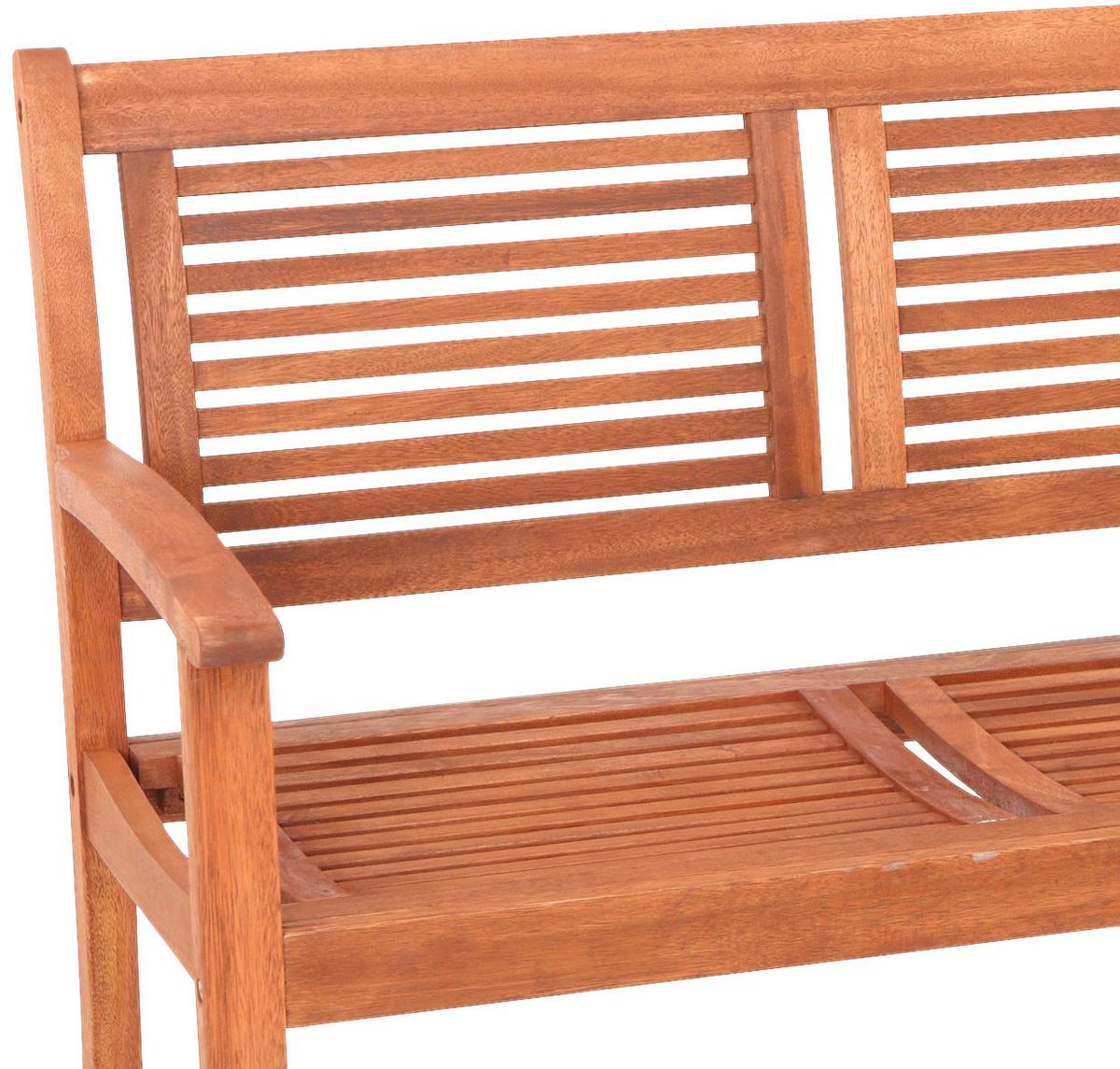 Gartenbank Cordoba aus Eukalyptus Natur - Naturfarben, Basics, Holz (160/90/58cm) - Gardenson