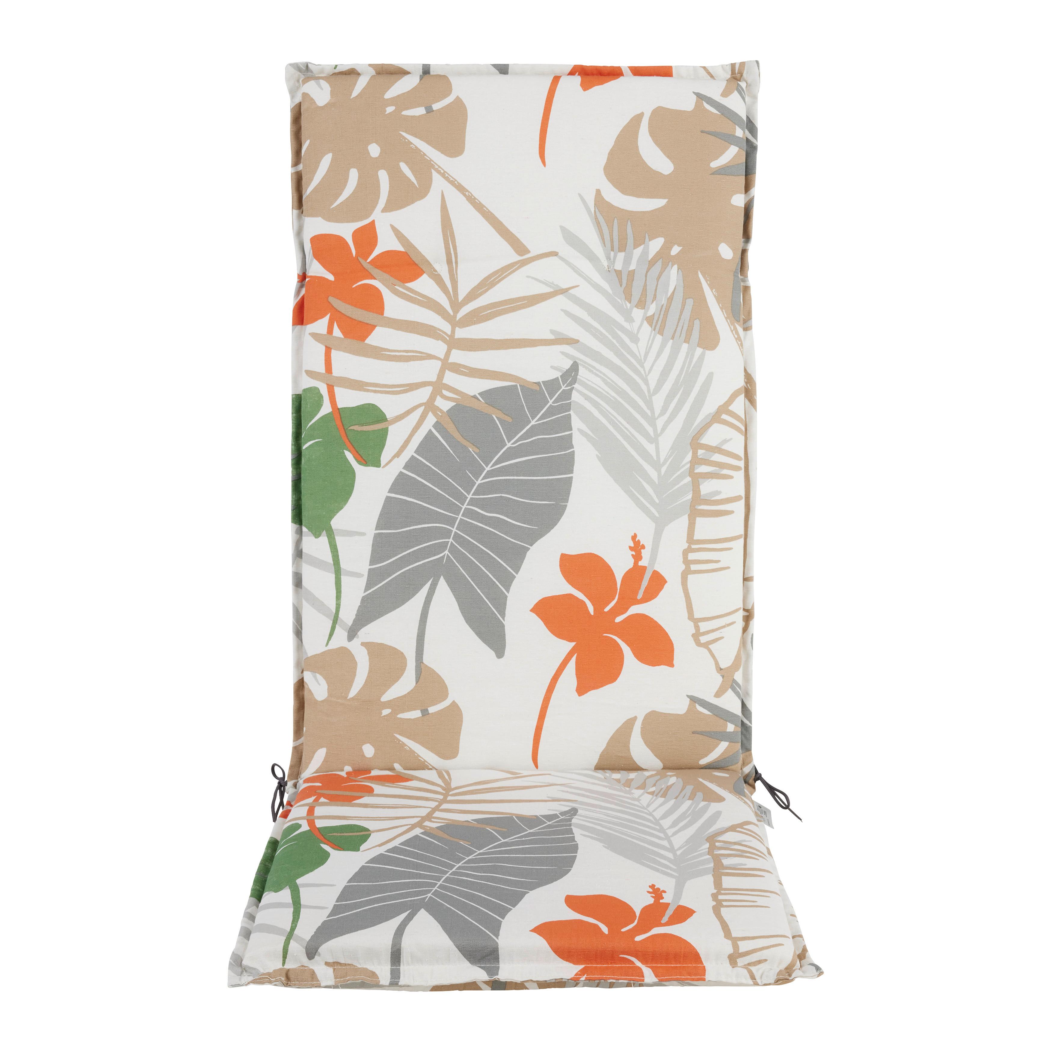 Sesselauflage Genf 2 Multicolor ca. 120x48x5cm - Multicolor, Basics, Textil (120/48/5cm) - Mömax
