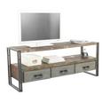 Lowboard aus Metall/Holz - LIFESTYLE, Metall (150/60/45cm) - MÖMAX modern living