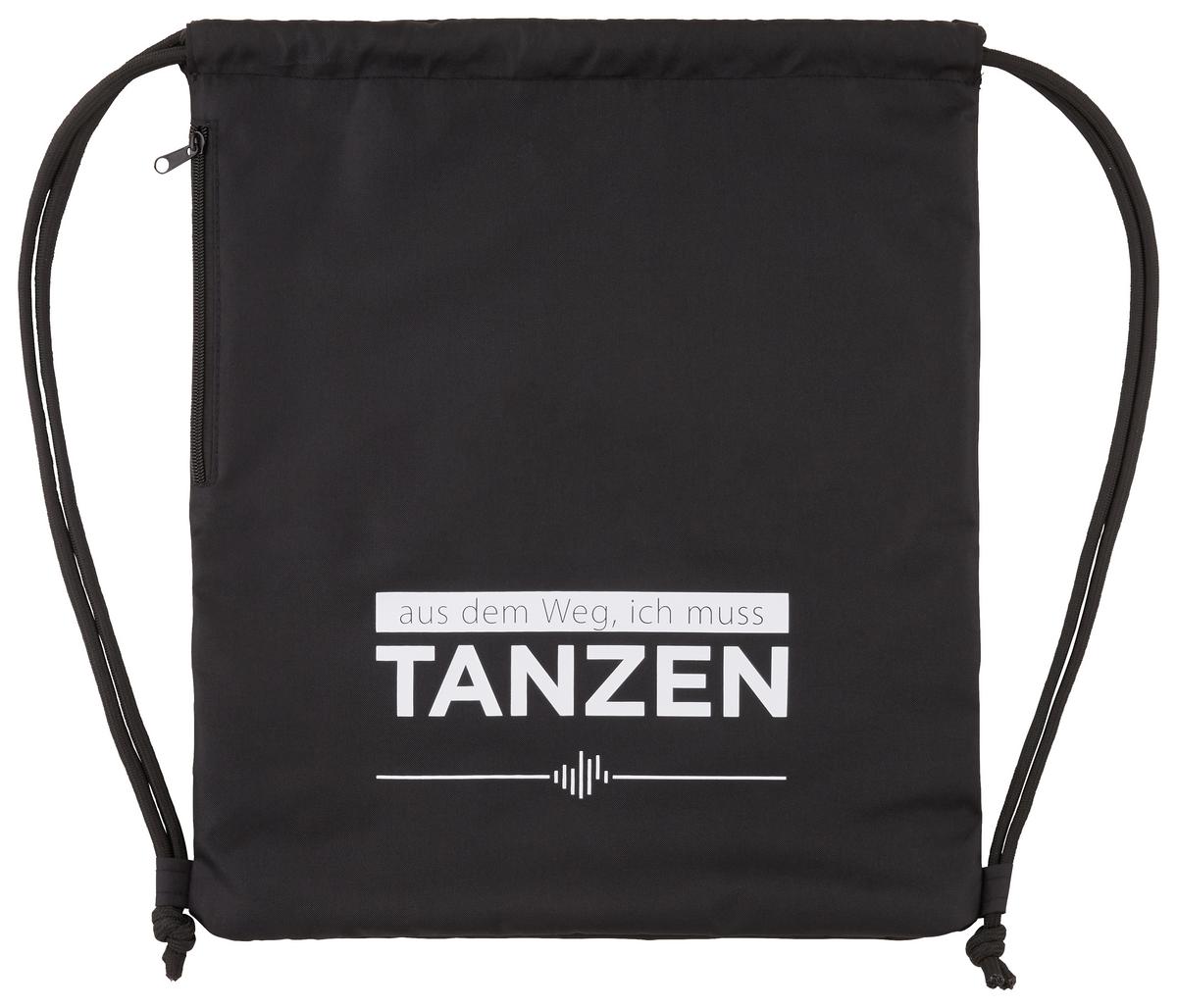 Sportbeutel Riri verschiedene Designs - Weiss/Schwarz, Textil (37/47/1cm) - Modern Living