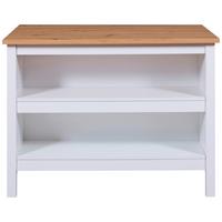 Konyhasziget Julina - Artisan tölgy/fehér, Trend, faalapú anyag (124/92/75cm)