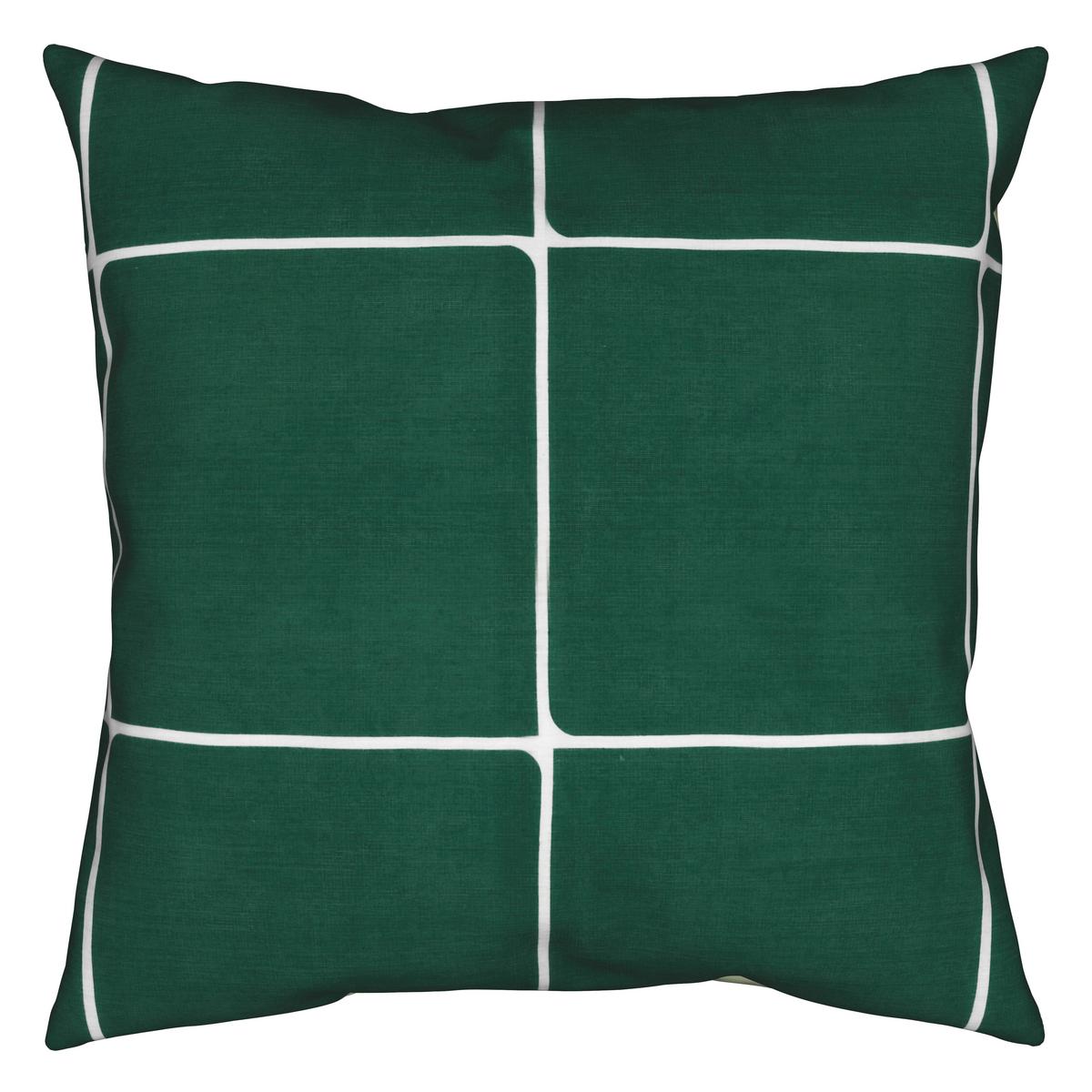 Linnea Wende XL Weiß/Salbei/Grün ca. 155x220cm - Waldgrün/Salbeigrün, MODERN, Textil (155/220cm) - Modern Living