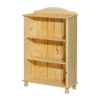 Regal Naturfarben mit 2 Böden - Naturfarben, Natur, Holz (77/116/30cm) - Livetastic