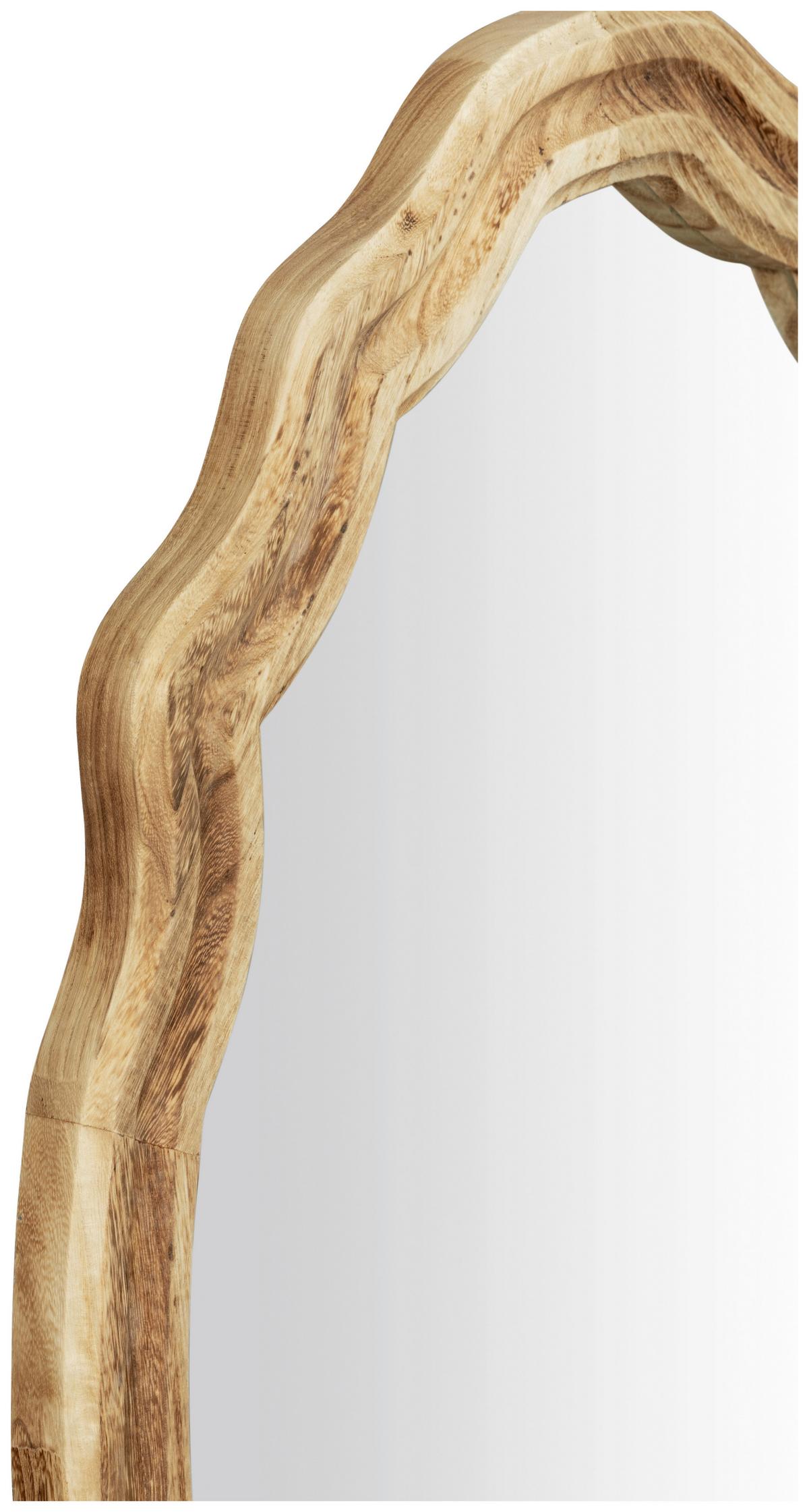 Stensko Ogledalo Joline -Exklusive/sb- - naravne barve, Trendi, steklo/les (61/86/3cm) - Mömax