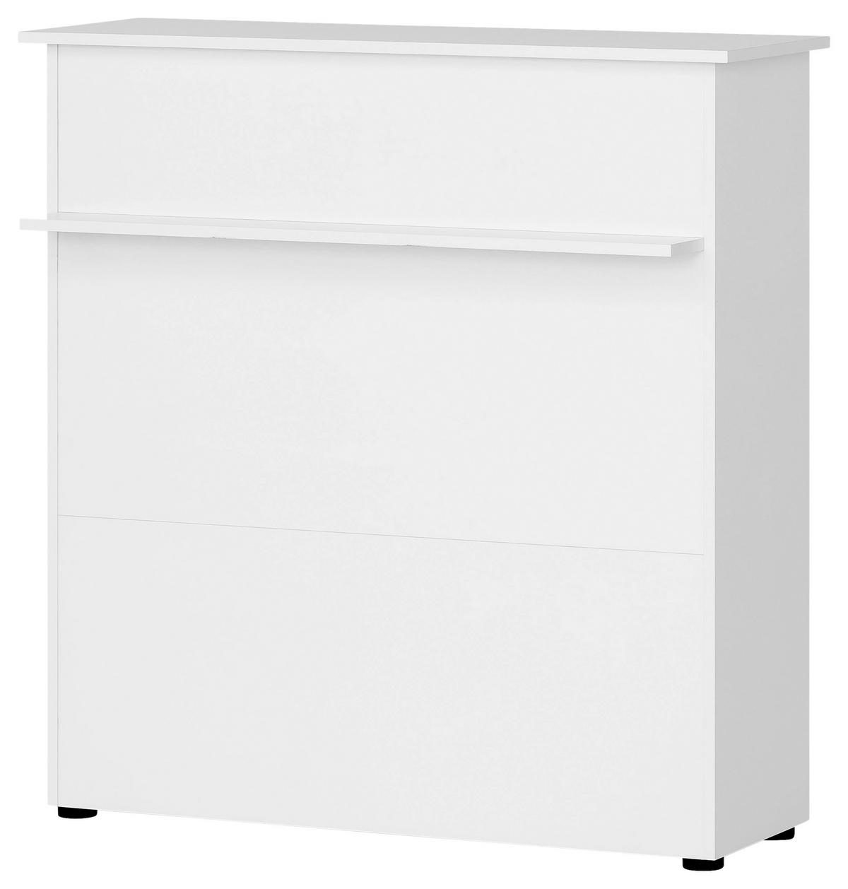 Barska Miza Serie 400, Bela - bela, Moderno, leseni material (44/107/111cm) - MID.YOU