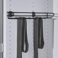 Krawattenhalter in Anthrazit - Anthrazit, MODERN, Metall (7,8/6/46,2cm) - Based Krawattenhalter in Anthrazit - Anthrazit, MODERN, Metall (7,8/6/46,2cm) - Based