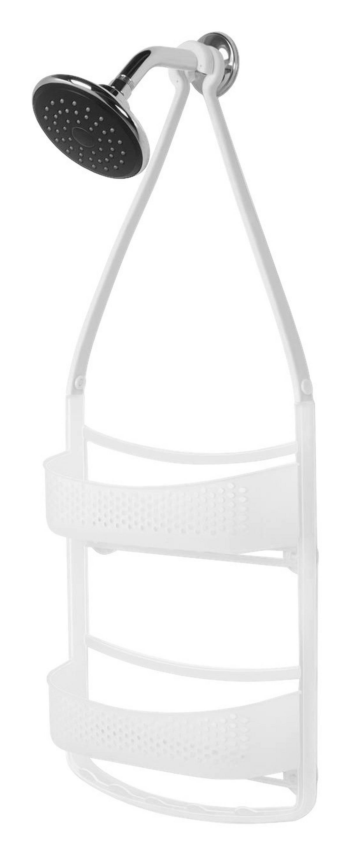 Regal Za Tuš Easy - 2 - bijela, Moderno, plastika (27,3/73,7/10cm) - Premium Living