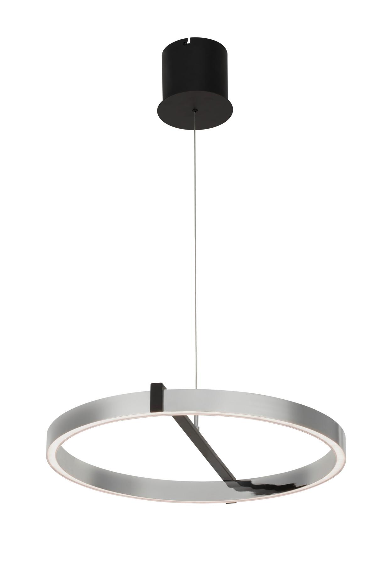 LAMPA WISZĄCA LED DRITO *DK* - przejrzysty, Trend, tworzywo sztuczne/metal (50/50-200cm) - Dieter Knoll