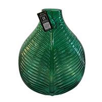 Üvegváza Zöldike - L - zöld, Design, Üveg (24/30/16cm)