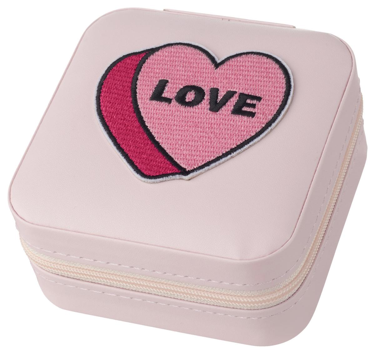 Schmuckbox Naomi diverse Designs - Multicolor, Papier/Textil (9,5/5/9,5cm) - Mömax