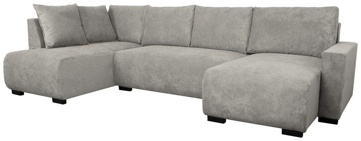 Canapea modulara VERONICE - albastru/gri deschis, Trend, textil (171/313/141cm) - Modern Living