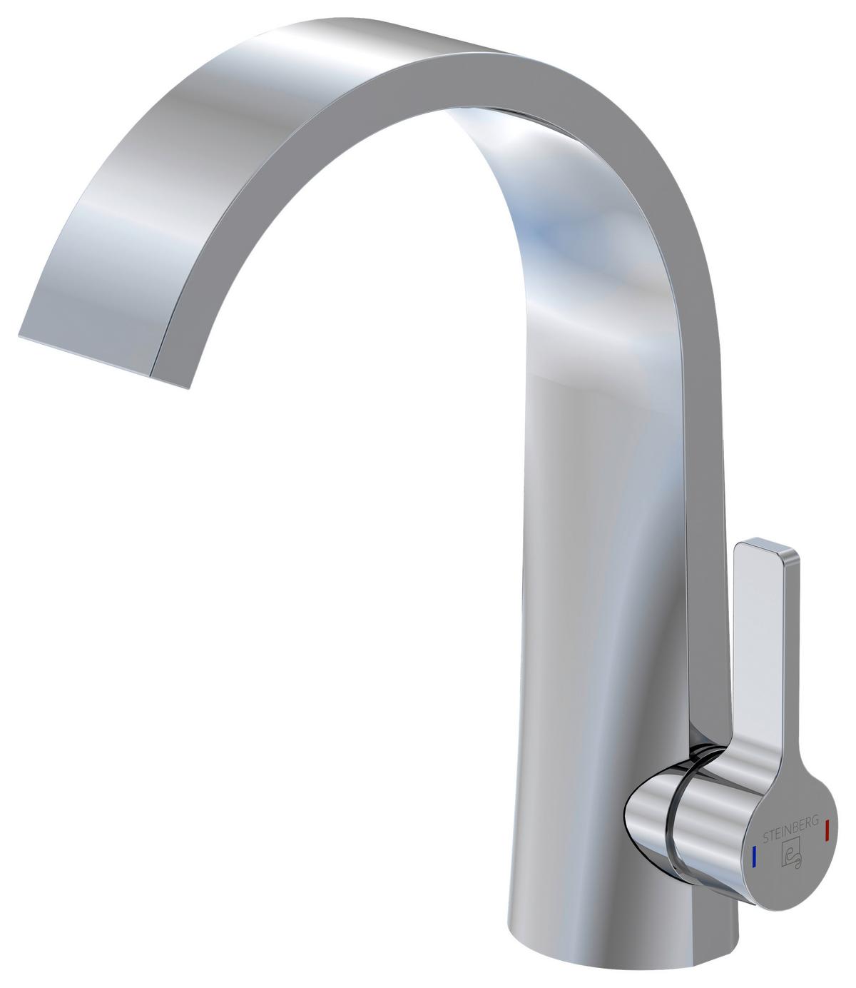 BATERIA UMYWALKOWA 280 1010 - kolor chromowy, Modern, metal (5,8/22,6/18,6cm)