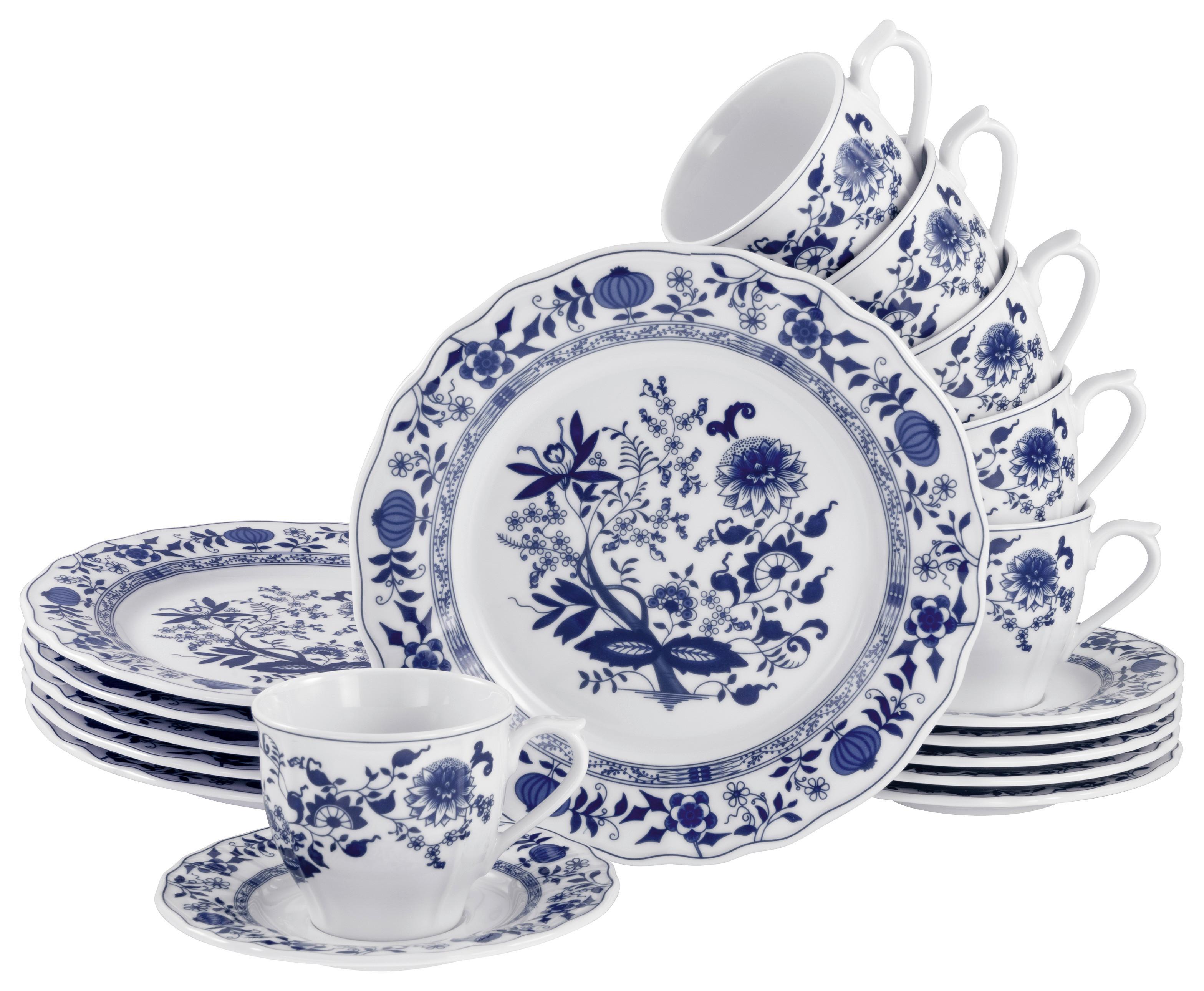 Kávéskészlet Flora Zwiebelmuster - Design - Creatable