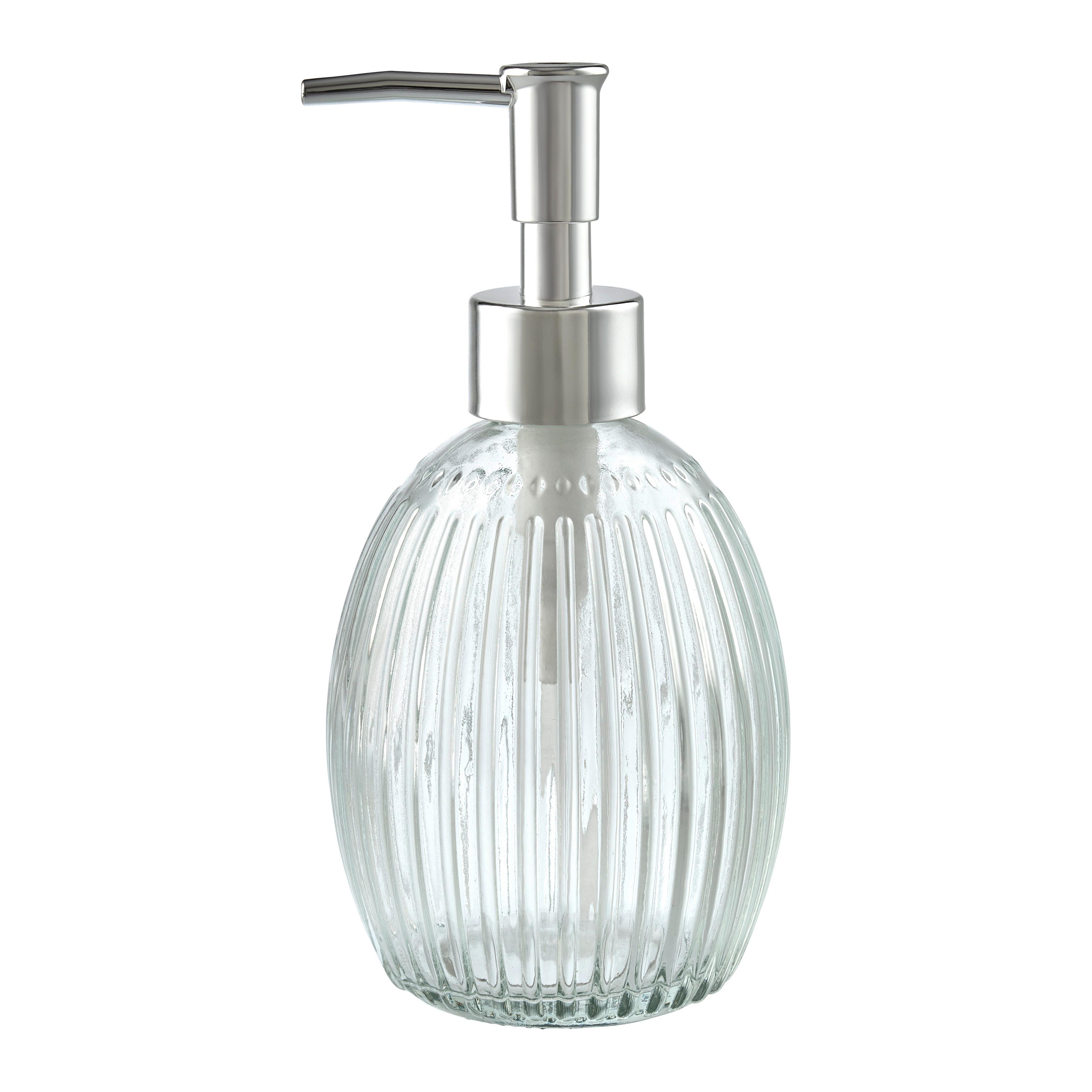 Seifenspender Ivana Klar - Klar, KONVENTIONELL, Glas (2,5/6/17cm) - Mömax