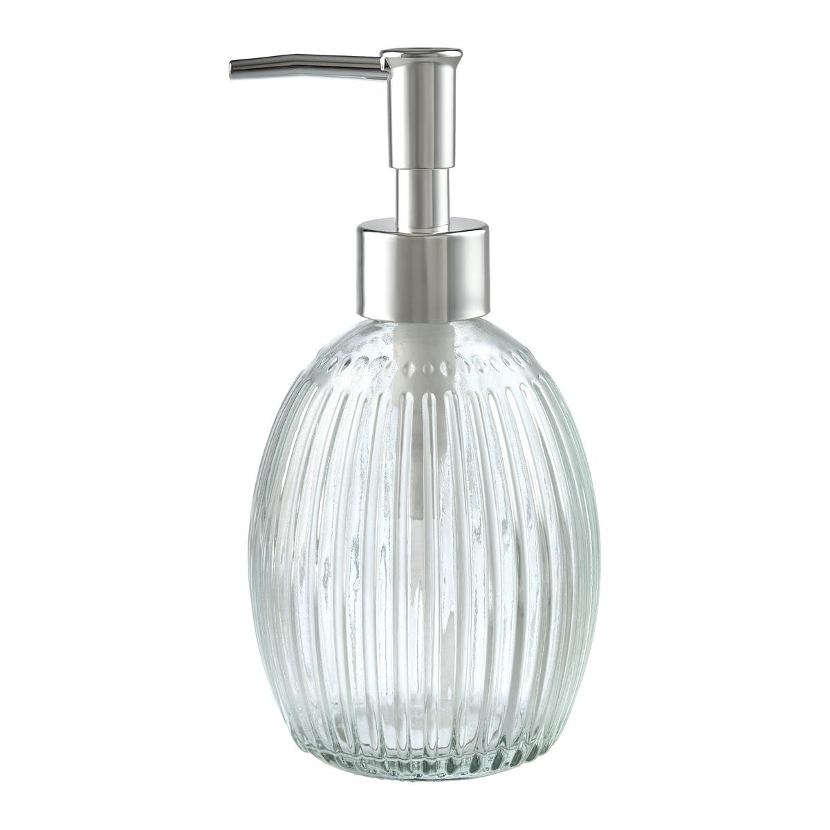Seifenspender Ivana Klar - Klar, KONVENTIONELL, Glas (2,5/6/17cm) - Mömax