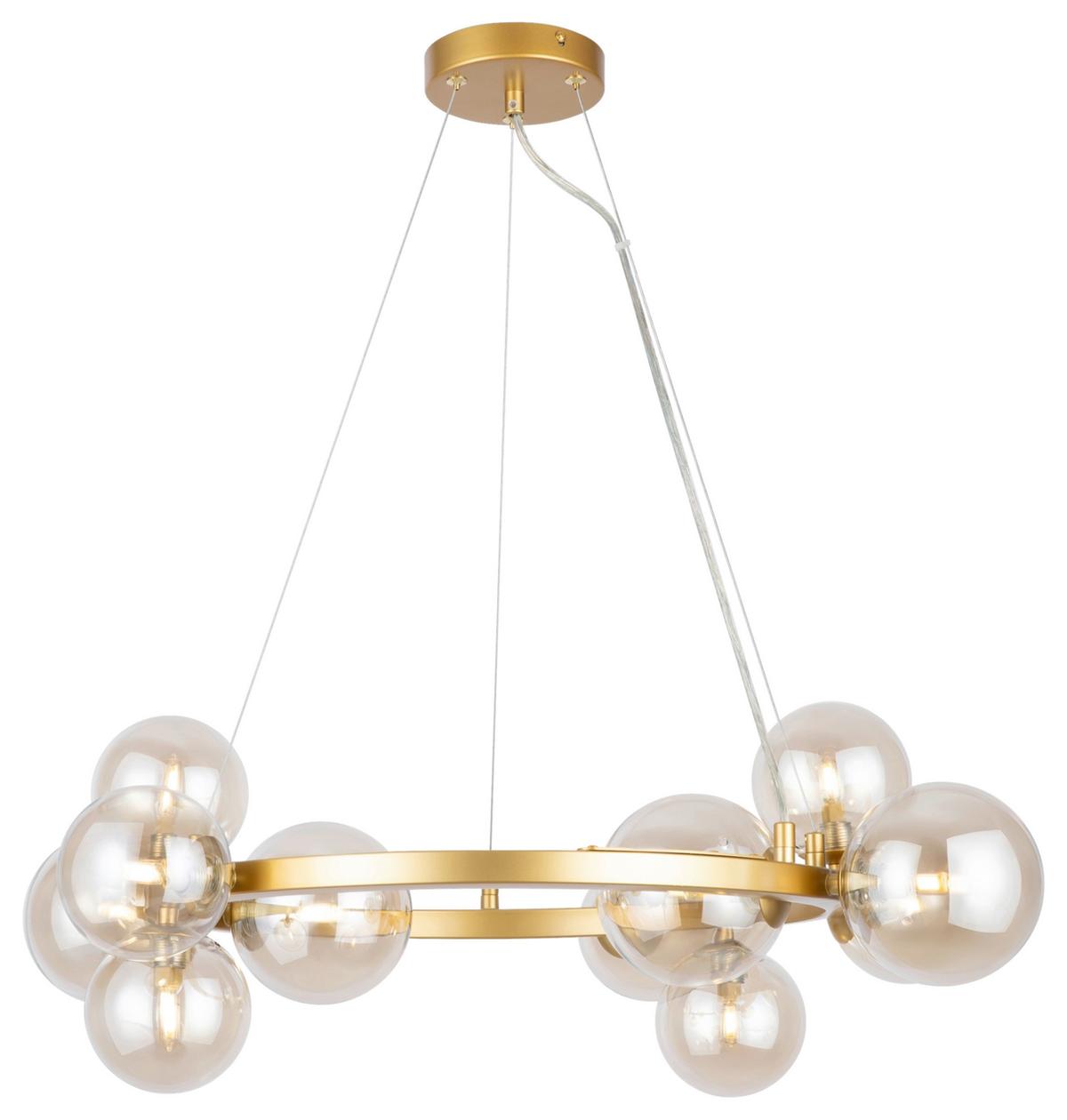Pendelleuchte Dallas Goldfarben max. 40 Watt - Goldfarben, Basics, Glas/Metall (25/137/67cm) - MAYTONI