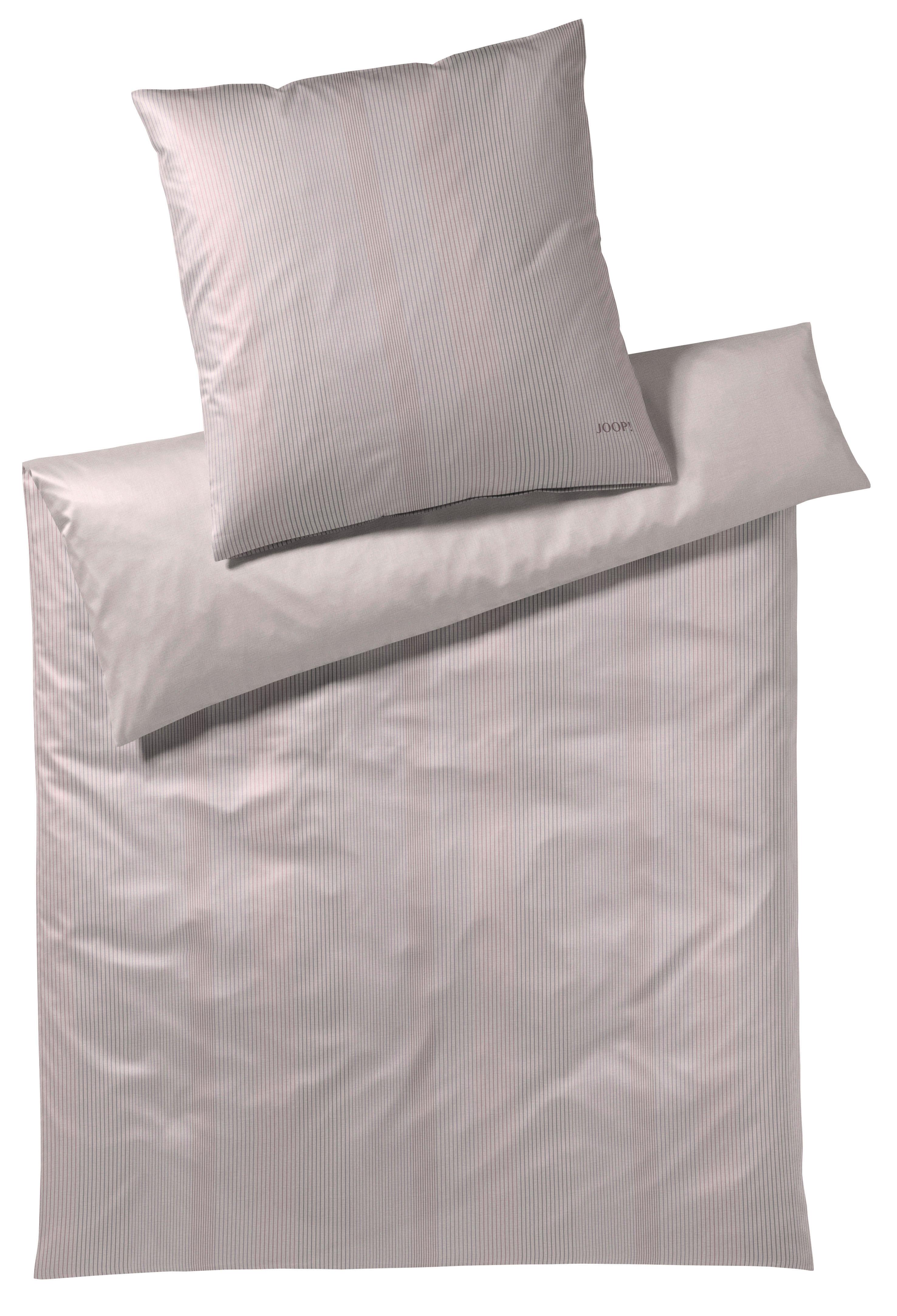 POŚCIEL JOOP! GROOVE - różowy, Basics, materiały naturalne/tkanina (155/220cm) - Joop!