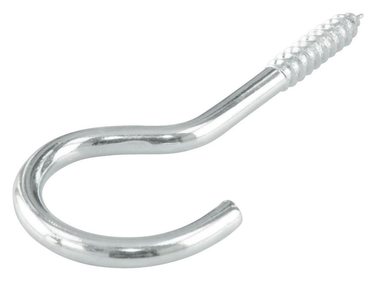 Csavaros Kampó 8cm - ezüstszínű, fém (8cm) - Suki