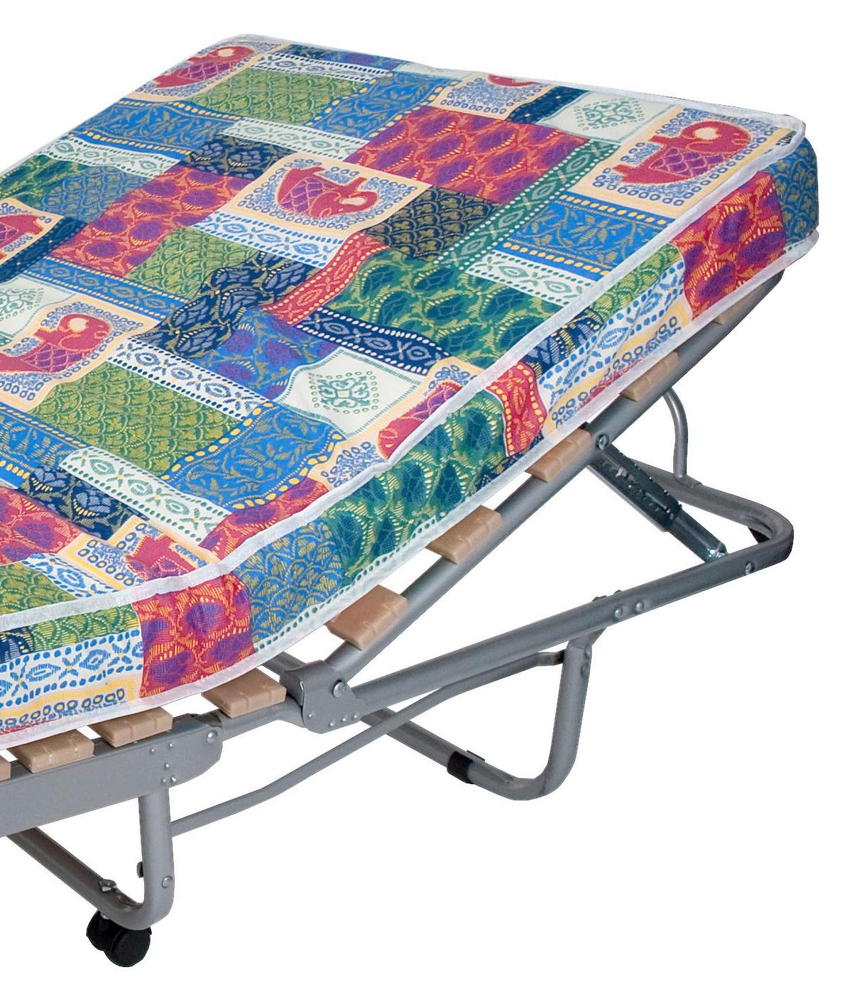 Zložljiva Postelja Luxor, 80x190 - barve aluminija, Moderno, kovina (80/40/190cm)