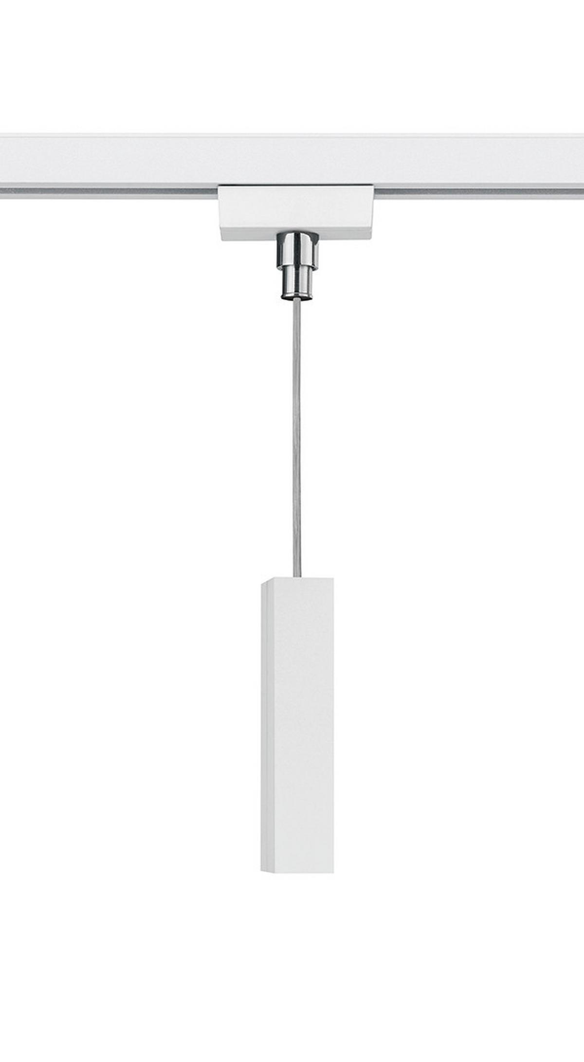Schienensystem-Adapter Duoline Weiß max. 60 Watt - Weiß, Basics, Kunststoff (6/34,5/3cm) - Trio Leuchten