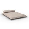BÄDDSOFFA MACY - beige, Modern, metall/textil (141/68/87cm) - Bessagi Home