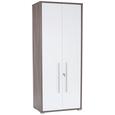 Aktaszekrény Profi - Sötétbarna, modern, Faalapú anyag (75/220/35cm) - Ombra