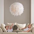 Hängeleuchte Larissa, max. 60 Watt - Weiß, ROMANTIK / LANDHAUS, Metall (30/110cm) - PREMIUM LIVING