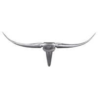 Wanddeko Wohnling Silberfarben - Silberfarben, MODERN, Metall (74/35/5cm) - MID.YOU