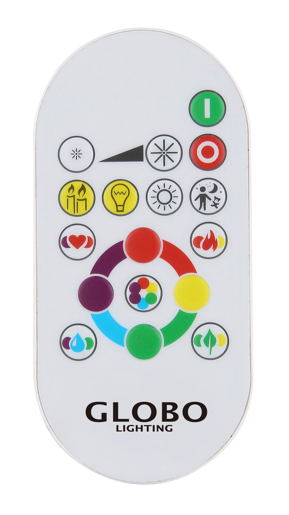Led Stropna Svjetiljka Bijela Boja - Konvencionalno (33/8,5cm) - Globo