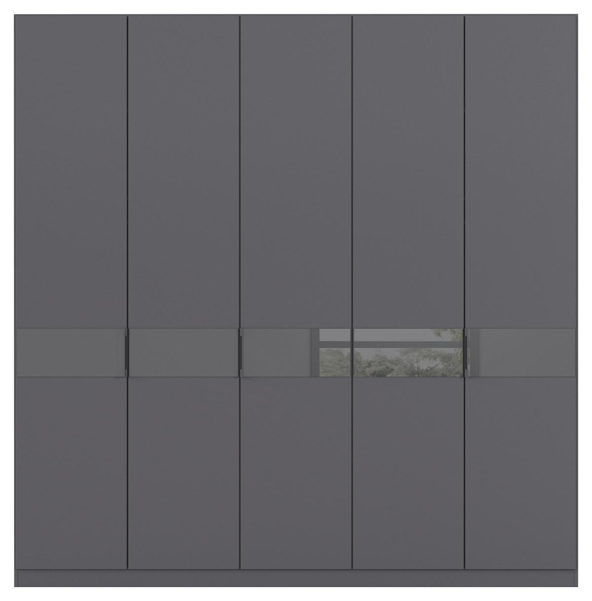 Ormar S Klasičnim Vratima Versity - siva, Trend, drvni materijal/metal (226/229/54cm) - Premium Living