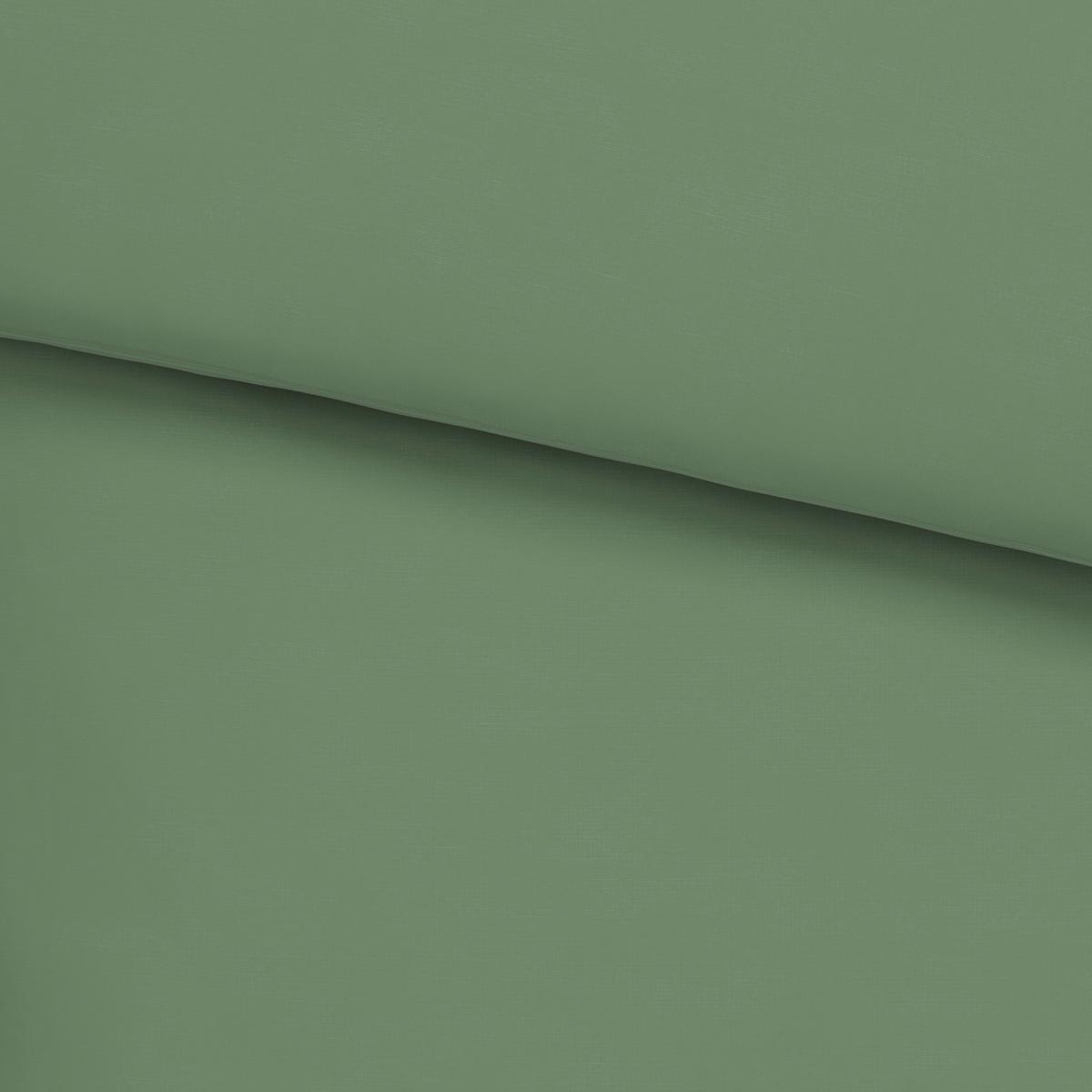 Bettwäsche Stone Washed Uni ca. 135x200cm - Jadegrün, ROMANTIK / LANDHAUS, Textil (135/200cm) - Modern Living