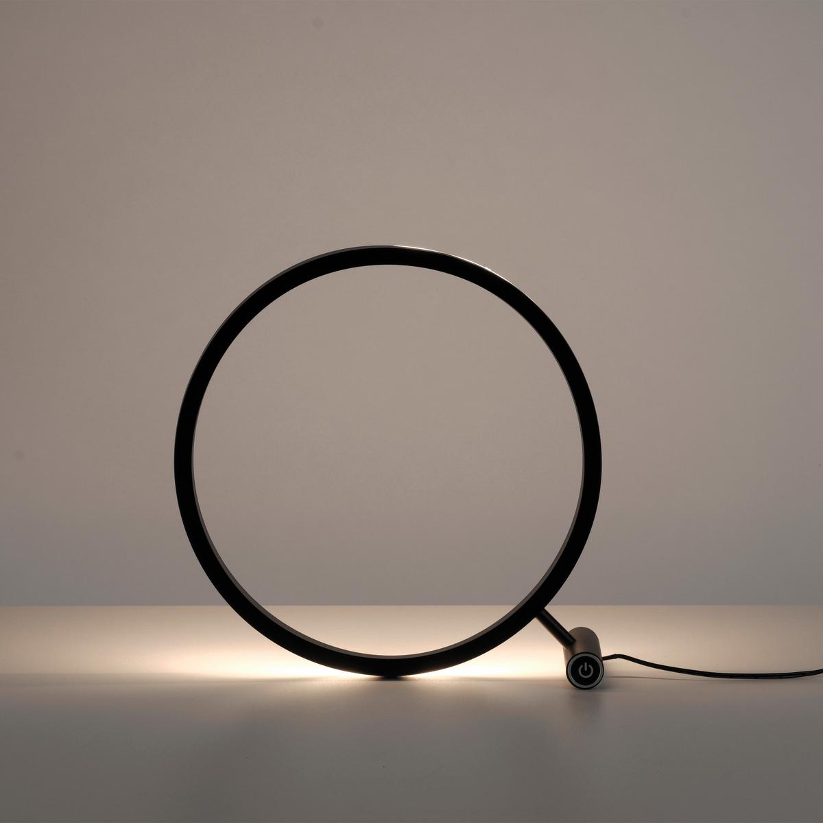 LAMPA STOŁOWA LED 15390-13 RITUS - antracytowy, Trend, tworzywo sztuczne/metal (28,5/10/28cm)
