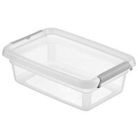Tárolódoboz Kb. 3l Chaos - áttetsző, Modern, műanyag (19/28/9cm) - Mömax