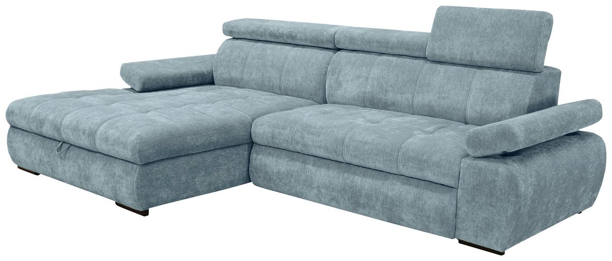 Kutna Garnitura Vegas - boje mente/crna, Design, drvo/tekstil (173/294cm) - Modern Living