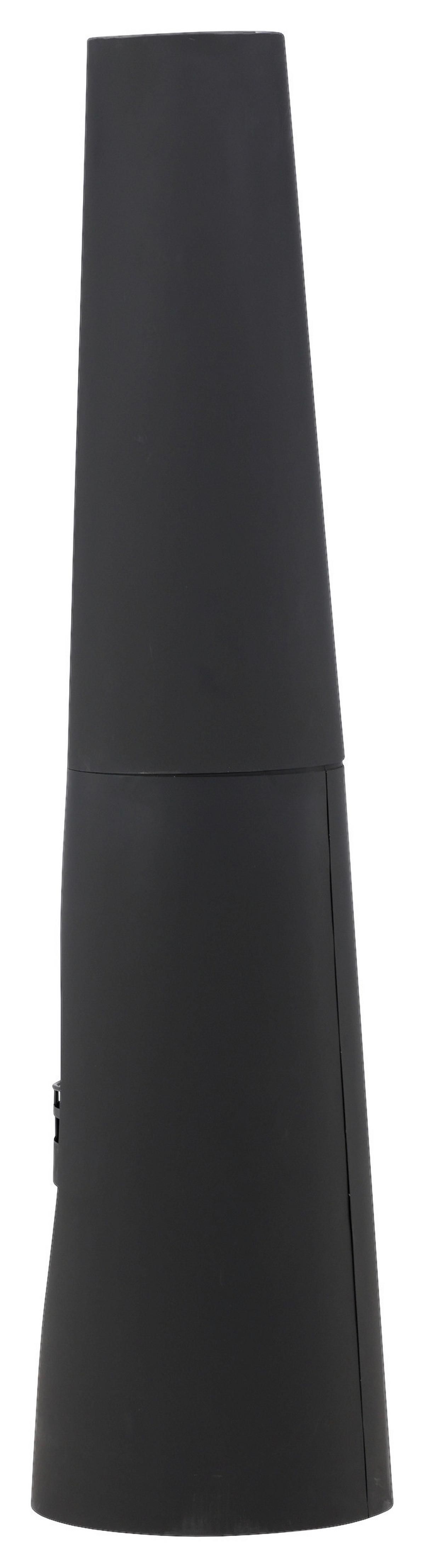 Feuerstelle Bastian ca. 33x135x33 cm Schwarz - Schwarz, KONVENTIONELL, Metall (33/135/33cm) - Gardenson