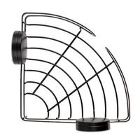 Regal Za Tuš Pavia - crna, Moderno, metal (27/9,8/20cm) - Wenko