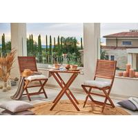 Set Za Balkon Stacy - barva tikovine, Natur, les - Mömax