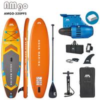 DESKA SUP TURBO - żółty, Konventionell, tworzywo sztuczne (320/81/15cm)
