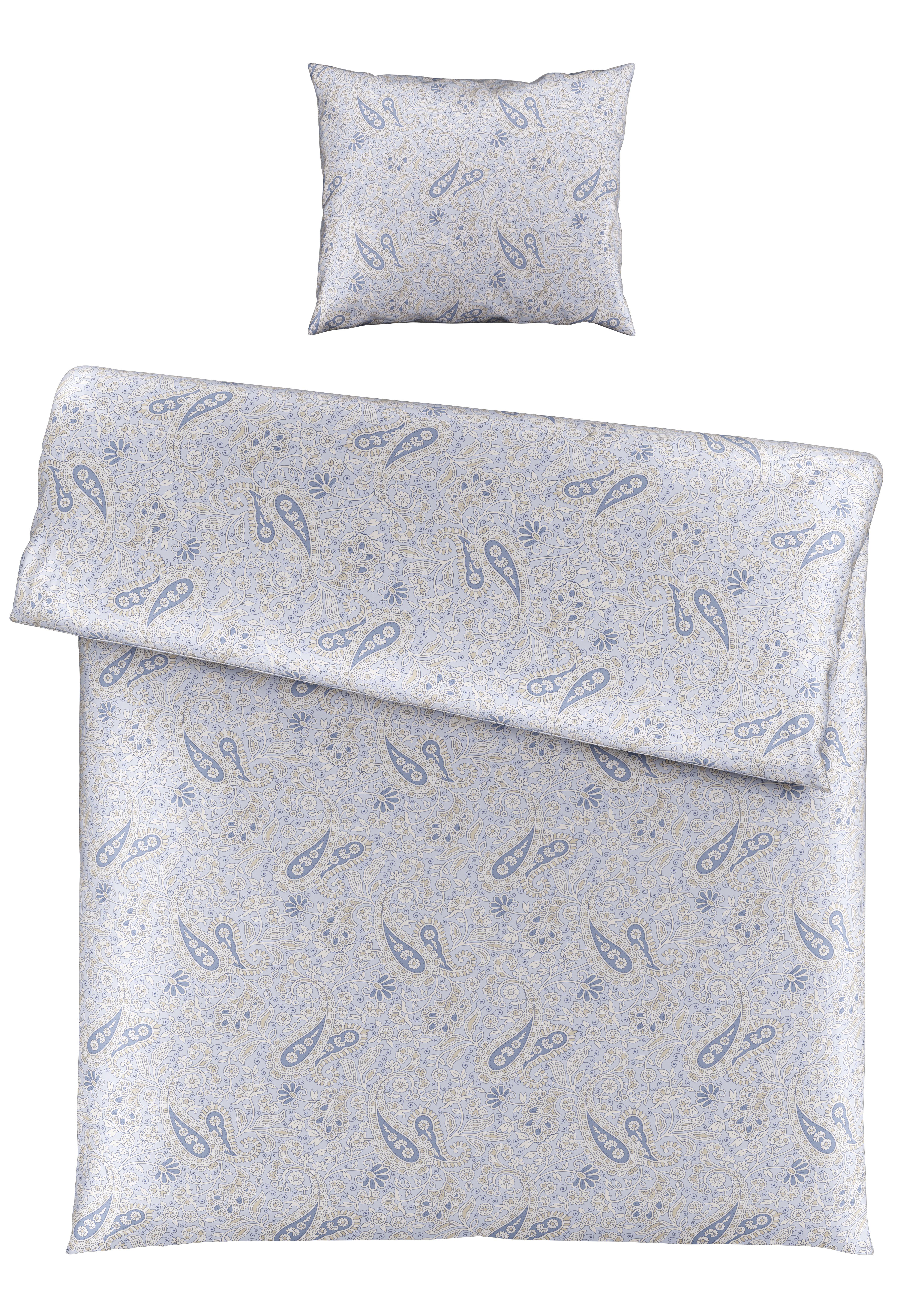 Bettwäsche Paisley ca. 160x210cm - Beige, Romantik / Landhaus, Textil (160/210cm) - Premium Living