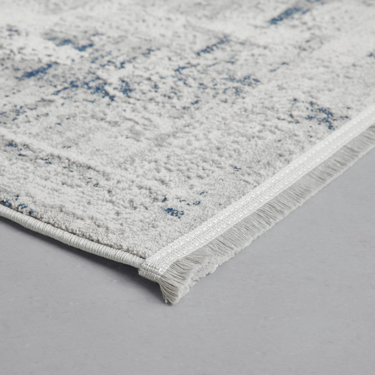 Tkana Preproga Isvind - svetlo modra/krem barve, Konvencionalno, tekstil (160/230cm) - Mömax