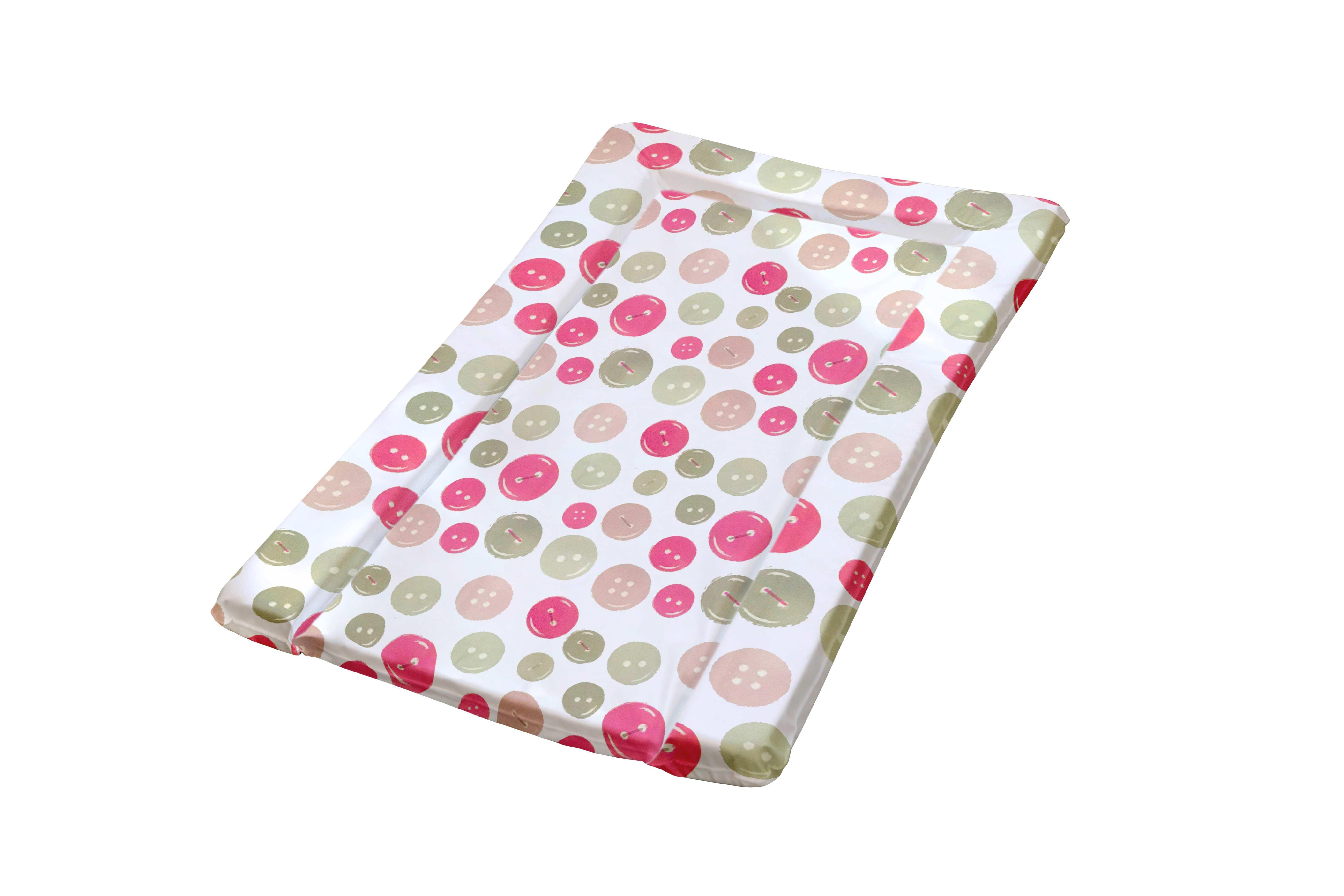 Pelenkázó Alátét Pink Buttons - (38/3/70cm)