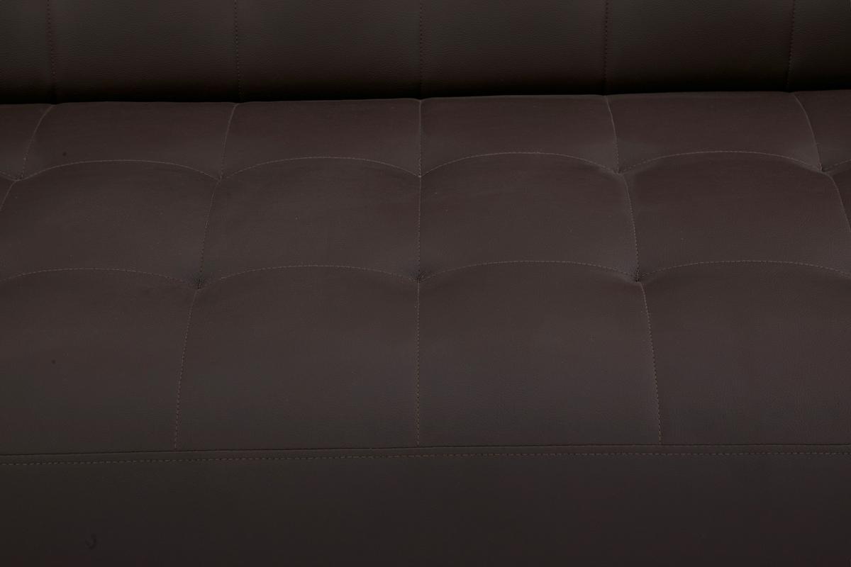 Canapea extensibila TOLEDO - maro, Modern, lemn/textil (190/78/92cm) - Mömax