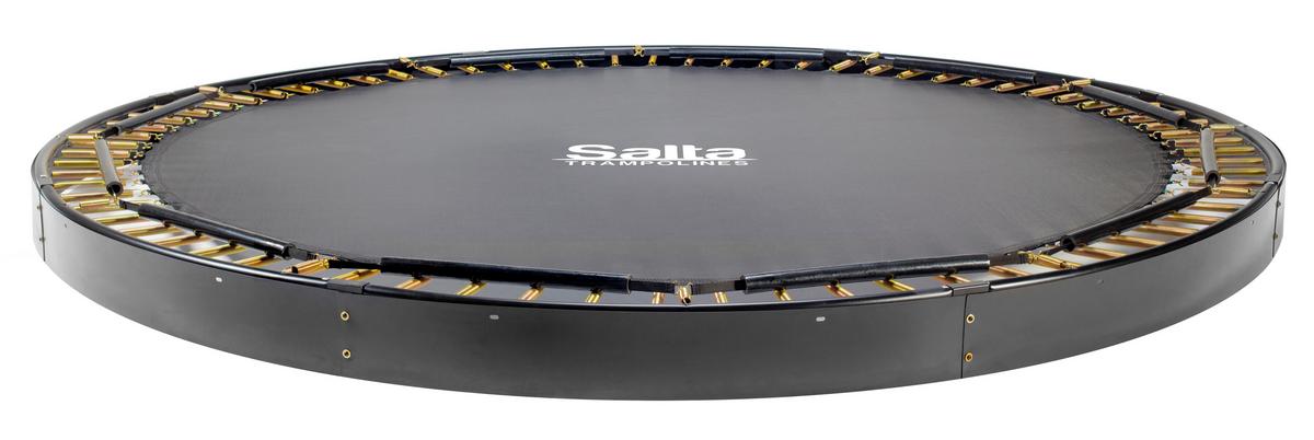 Bodentrampolin Salta Royal Ø ca. 305cm - Schwarz, Trend, Metall (305cm) - Salta